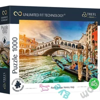 Trefl 1000 db-os UFT Prime puzzle - Romantic Sunset - Rialto Bridge, Venice, Italy (10692)