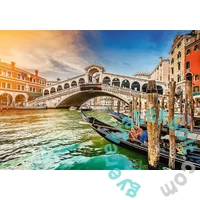 Trefl 1000 db-os UFT Prime puzzle - Romantic Sunset - Rialto Bridge, Venice, Italy (10692)