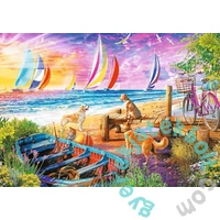 Trefl 1000 db-os UFT Prime puzzle - Vacay Time - Sailboats View (10697)