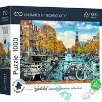 Trefl 1000 db-os UFT Prime puzzle - Wanderlust - Autumn in Amsterdam, Netherlands (10702)