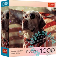 Trefl 1000 db-os USA Collection puzzle - American Dog  (99226)