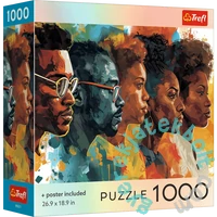 Trefl 1000 db-os USA Collection puzzle - Faces in the Mist (99221)