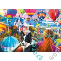 Trefl 1040 db-os Spirál puzzle - Hőlégballon fesztivál (40018)