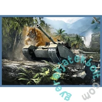 Trefl 4 x 250 db-os puzzle - World of Tanks - A nagy tankcsata (13347)