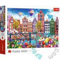 Trefl 1500 db-os puzzle - Colourful Amsterdam (26221)