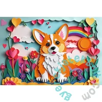 Trefl 160 db-os Paper Art puzzle - 40 Éves Jubileum - Kis kutya (40050)