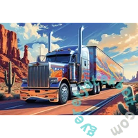 Trefl 160 db-os puzzle - Teherautó az úton (15413)