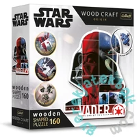 Trefl 160 db-os Wood Craft Shaped Prémium Fa Puzzle - Star Wars - Darth Vader (20190)
