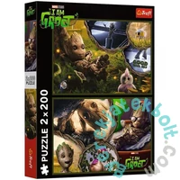 Trefl 2 x 200 db-os puzzle - Én vagyok Groot (13315)