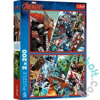 Trefl 2 x 200 db-os puzzle - Marvel - A világ védelmezői (13318)