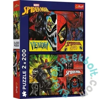 Trefl 2 x 200 db-os puzzle - Pókember vs. Venom (13314)