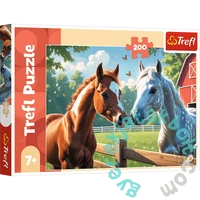 Trefl 200 db-os puzzle - Lovak a tisztáson (13328)
