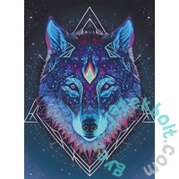 Trefl 200 db-os Wooden Contour Fa Puzzle - Farkas (94158)