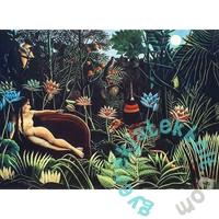 Trefl 200 db-os Wooden Contour Fa Puzzle - Henri Rousseau - Az Álom (20253)