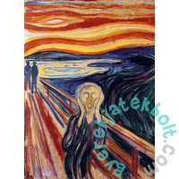 Trefl 200 db-os Wooden Contour Fa Puzzle - Munch - A sikoly (20252)