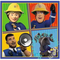 Trefl 3 az 1-ben puzzle (20,36,50 db-os) - Sam, a tűzoltó (34868)