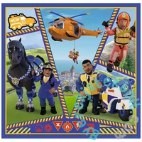 Trefl 3 az 1-ben puzzle (20,36,50 db-os) - Sam, a tűzoltó (34868)