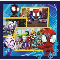 Trefl 3 az 1-ben puzzle (20,36,50 db-os) - Spidey és barátai (34892)