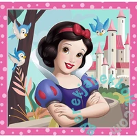 Trefl 3 az 1-ben puzzle (20,36,50 db-os) - Disney hercegnők - Gyönyörű virágok (34875)
