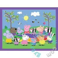 Trefl 2 az 1-ben puzzle és memóriajáték - Peppa malac (93331)