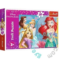 Trefl 30 db-os puzzle - Disney Princess - Gyönyörű hercegnők (18308)