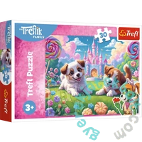 Trefl 30 db-os puzzle - Mosolyok világa (18319)