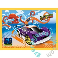 Trefl 4 az 1-ben puzzle (35,48,54,70 db-os) - Hot wheels (34627)