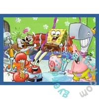 Trefl 4 az 1-ben puzzle (35,48,54,70 db-os) - Spongyabob (34674)