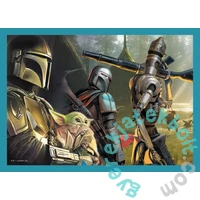 Trefl 4 az 1-ben puzzle (35,48,54,70 db-os) - Star Wars - The Mandalorian (34397)