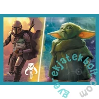Trefl 4 az 1-ben puzzle (35,48,54,70 db-os) - Star Wars - The Mandalorian (34397)