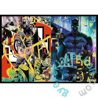 Trefl 4 x 250 db-os puzzle - Batman akcióban (13310)