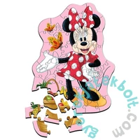 Trefl 50 db-os Wooden Contour Fa Puzzle - Minnie Mouse (20279)