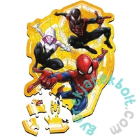 Trefl 50 db-os Wooden Contour Fa Puzzle - Pókember (20280)