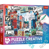 Trefl 500 db-os Creative puzzle - Greetings from London (37563)