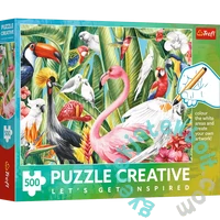 Trefl 500 db-os Creative puzzle - Paradise Birds (37564)