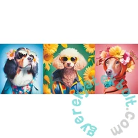 Trefl 500 db-os Panoráma puzzle - Kutya divatbemutató (29517)