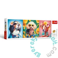 Trefl 500 db-os Panoráma puzzle - Kutya divatbemutató (29517)