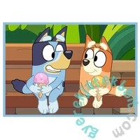 Trefl 4 az 1-ben puzzle (12,24,20,15 db-os) – Bluey világa (34637)