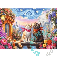 Trefl 500 db-os puzzle - Purrfect Love (37553)