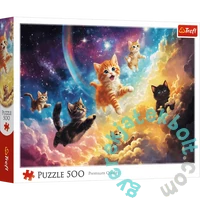 Trefl 500 db-os puzzle - Space Kittens (37557)