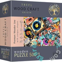 Trefl 501 db-os Wood Craft Prémium Fa Puzzle - A zene világa (20180)