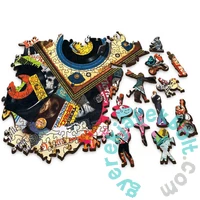 Trefl 501 db-os Wood Craft Prémium Fa Puzzle - A zene világa (20180)