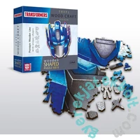 Trefl 505 db-os Wood Craft Shaped Prémium Fa Puzzle - Transformers - Optimus fővezér (20195)