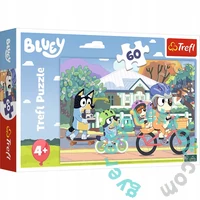 Trefl 60 db-os puzzle - Bluey- Biciklizés (17384)