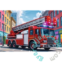 Trefl 60 db-os puzzle - Tűzoltóautó (17405)