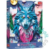 Trefl 600 db-os Paper Art puzzle - Limitált kiadás - Farkas (94204)
