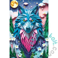 Trefl 600 db-os Paper Art puzzle - Limitált kiadás - Farkas (94204)