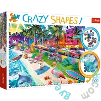 Trefl 600 db-os puzzle - Crazy Shapes - Miami Beach (11132)