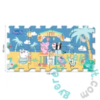Trefl 8 db-os Szivacs puzzle - Peppa malac nyara (61363)