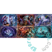 Trefl 9000 db-os UFT puzzle - Fantasy Creatures - Anne Stokes (81034)